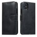 iPhone 11 Vintage 2-in-1 Wallet Case with Removable Cover - Black