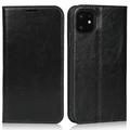 iPhone 11 Wallet Leather Case with Kickstand - Black