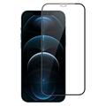 iPhone 12/12 Pro Lippa 2.5D Full Cover Tempered Glass Screen Protector - 9H - Black Edge