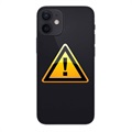 iPhone 12 Battery Cover Repair - incl. frame - Black