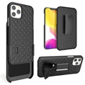 iPhone 12 mini Hybrid Case with Belt Clip - Black