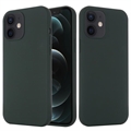 iPhone 12 Mini Liquid Silicone Case - MagSafe Compatible - Dark Green