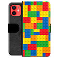 iPhone 12 mini Premium Wallet Case - Blocks