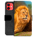 iPhone 12 mini Premium Wallet Case - Lion