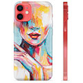 iPhone 12 mini TPU Case - Abstract Portrait