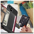 iPhone 12 Mini TPU Case with Card Holder - Black