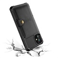 iPhone 12 Mini TPU Case with Card Holder - Black