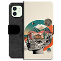 iPhone 12 Premium Wallet Case - Abstract Collage