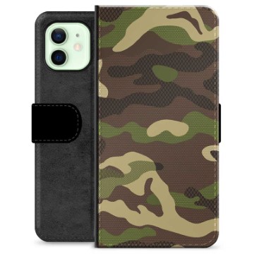 iPhone 12 Premium Wallet Case - Camo