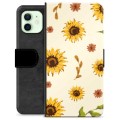 iPhone 12 Premium Wallet Case - Sunflower