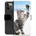 iPhone 12 Pro Max Premium Wallet Case - Cat
