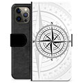 iPhone 12 Pro Max Premium Wallet Case - Compass