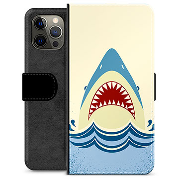 iPhone 12 Pro Max Premium Wallet Case - Jaws