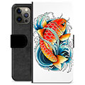iPhone 12 Pro Max Premium Wallet Case - Koi Fish