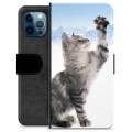 iPhone 12 Pro Premium Wallet Case - Cat
