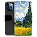 iPhone 12 Pro Premium Wallet Case - Cypress Trees