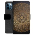 iPhone 12 Pro Premium Wallet Case - Mandala