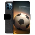 iPhone 12 Pro Premium Wallet Case - Soccer