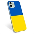 iPhone 12 TPU Case Ukrainian Flag - Yellow and Light Blue