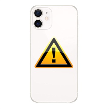 iPhone 12 mini Battery Cover Repair - incl. frame - White