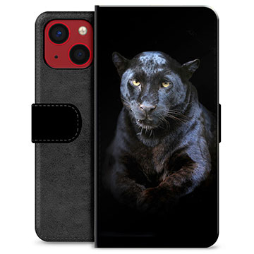 iPhone 13 Mini Premium Wallet Case - Black Panther