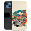 iPhone 13 Premium Wallet Case - Abstract Collage