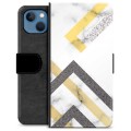 iPhone 13 Premium Wallet Case - Abstract Marble