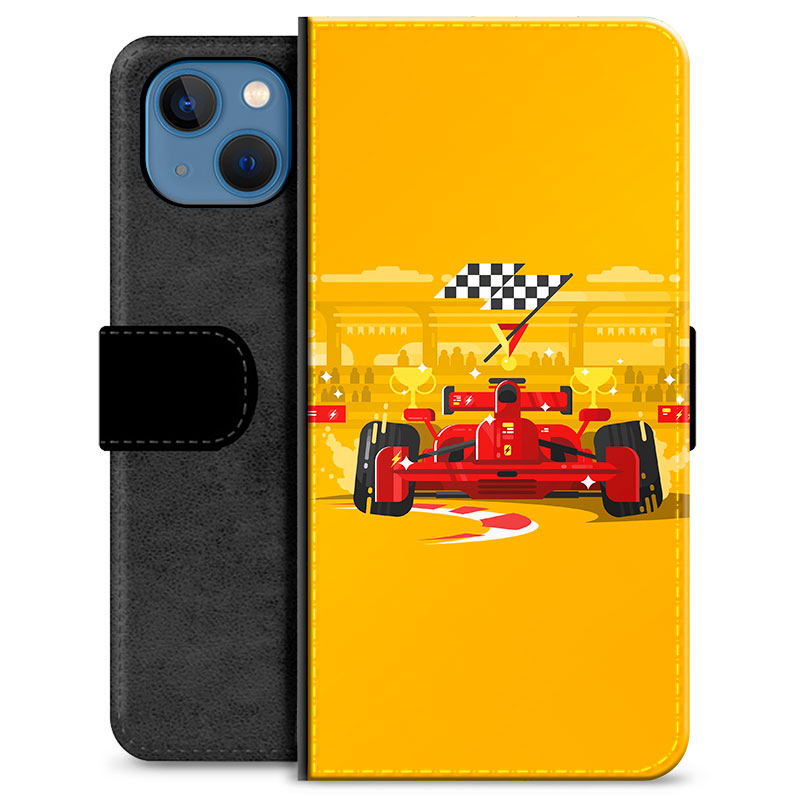 iPhone 13 Premium Wallet Case Formula Car