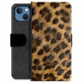 iPhone 13 Premium Wallet Case - Leopard