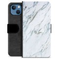 iPhone 13 Premium Wallet Case - Marble