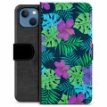 iPhone 13 Premium Wallet Case - Tropical Flower