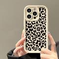 iPhone 13 Pro Max Leopard Print TPU Case - White