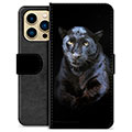 iPhone 13 Pro Max Premium Wallet Case - Black Panther
