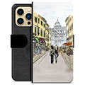 iPhone 13 Pro Max Premium Wallet Case - Italy Street