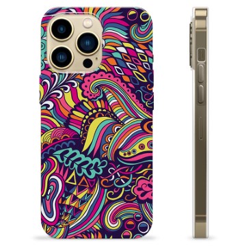 iPhone 13 Pro Max TPU Case - Abstract Flowers