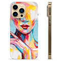 iPhone 13 Pro Max TPU Case - Abstract Portrait