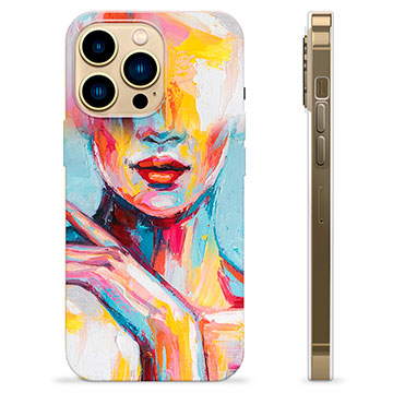 iPhone 13 Pro Max TPU Case - Abstract Portrait
