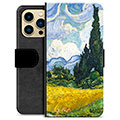 iPhone 13 Pro Max Premium Wallet Case - Cypress Trees