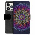 iPhone 13 Pro Premium Wallet Case - Colorful Mandala