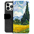 iPhone 13 Pro Premium Wallet Case - Cypress Trees