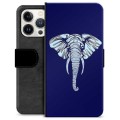 iPhone 13 Pro Premium Wallet Case - Elephant