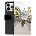 iPhone 13 Pro Premium Wallet Case - Italy Street
