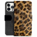 iPhone 13 Pro Premium Wallet Case - Leopard