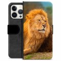 iPhone 13 Pro Premium Wallet Case - Lion