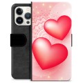 iPhone 13 Pro Premium Wallet Case - Love