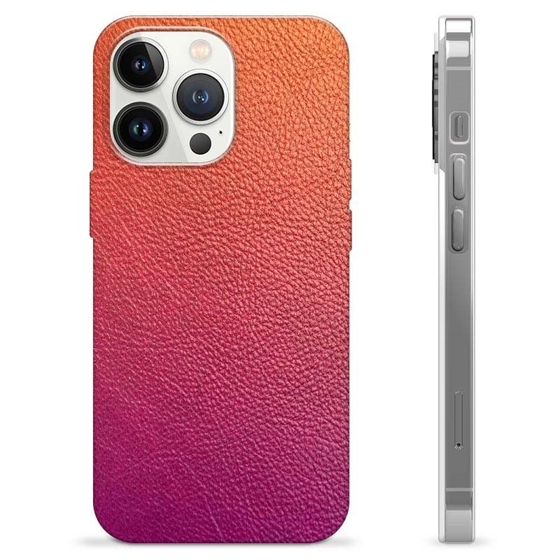 iPhone 13 Pro TPU Case Ombre Leather