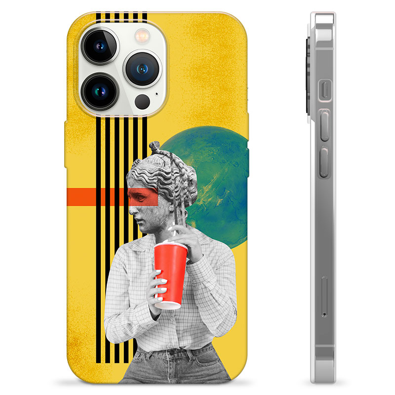 iPhone 13 Pro TPU Case Retro Art