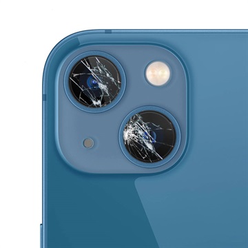 iPhone 13 mini Camera Lens Glass Repair - Blue