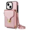 iPhone 14 All-in-One Case with Wallet & Strap