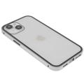 iPhone 14 Magnetic Case with Tempered Glass - Silver